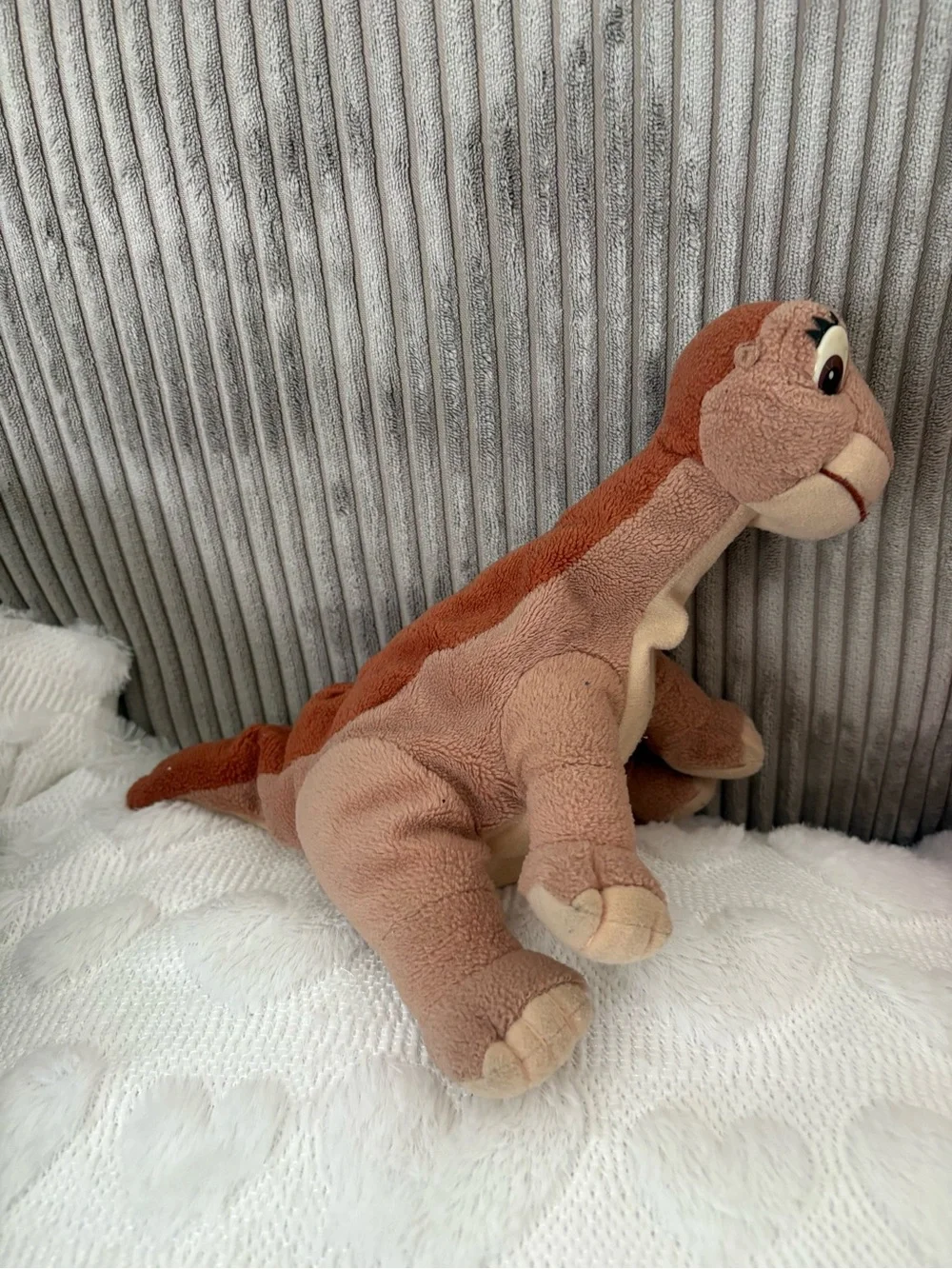 VTG 1990’s The Land Before Time Littlefoot Plush Toy Equity Toys 10”